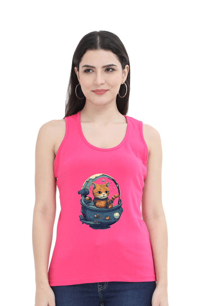 Issac Mew-Ton Female Tank Top - Shirt Graphics