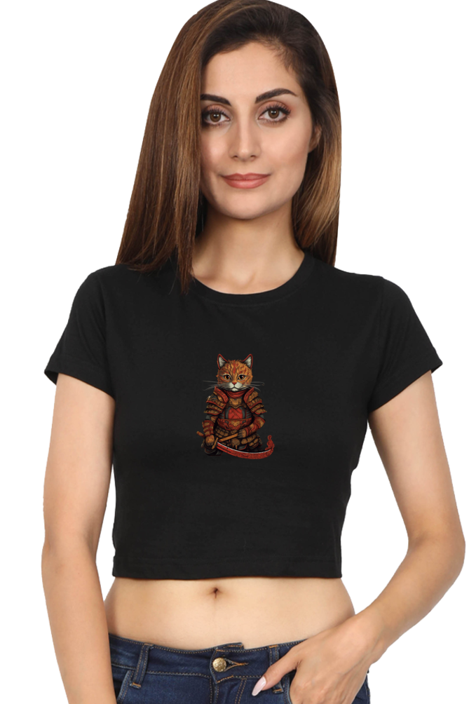 Domo Ari-kato Female Crop Top - Shirt Graphics