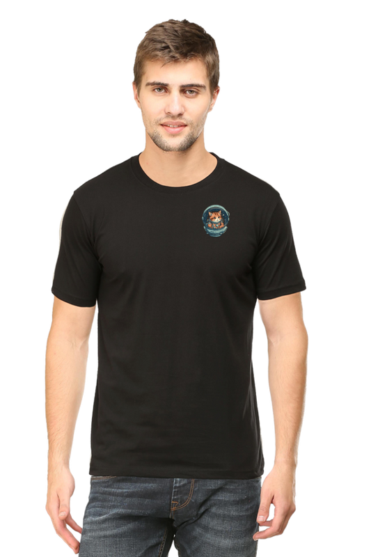 Apawllo Round Neck Half Sleeve Standard - Pocket Graphic