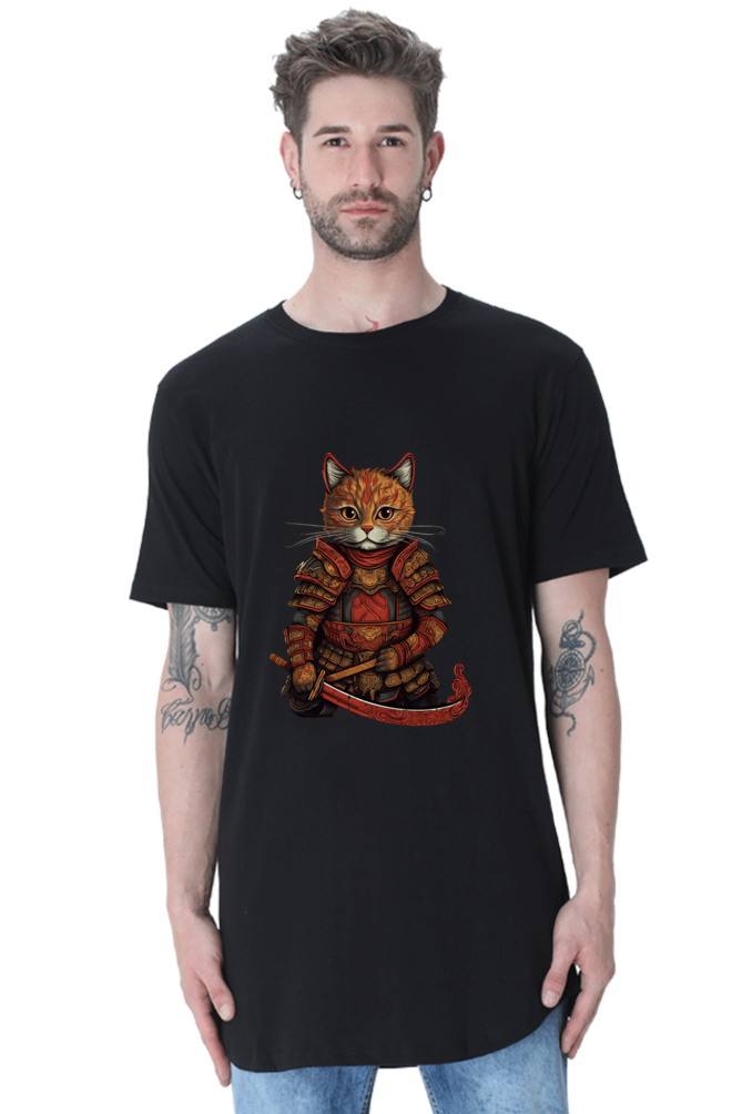 Domo Ari-Kato Longline Curved T-Shirt - Shirt Graphic