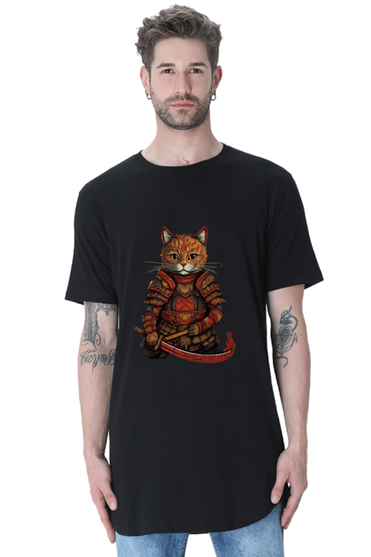 Domo Ari-Kato Longline Curved T-Shirt - Shirt Graphic