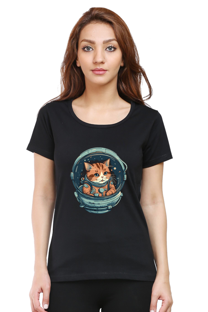 Apawllo Female Round Neck Half Sleeve Classic - Shirt Graphic