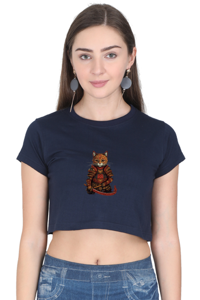 Domo Ari-kato Female Crop Top - Shirt Graphics