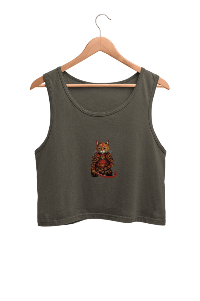 Domo Ari-kato Female Crop Tank - Shirt Graphics