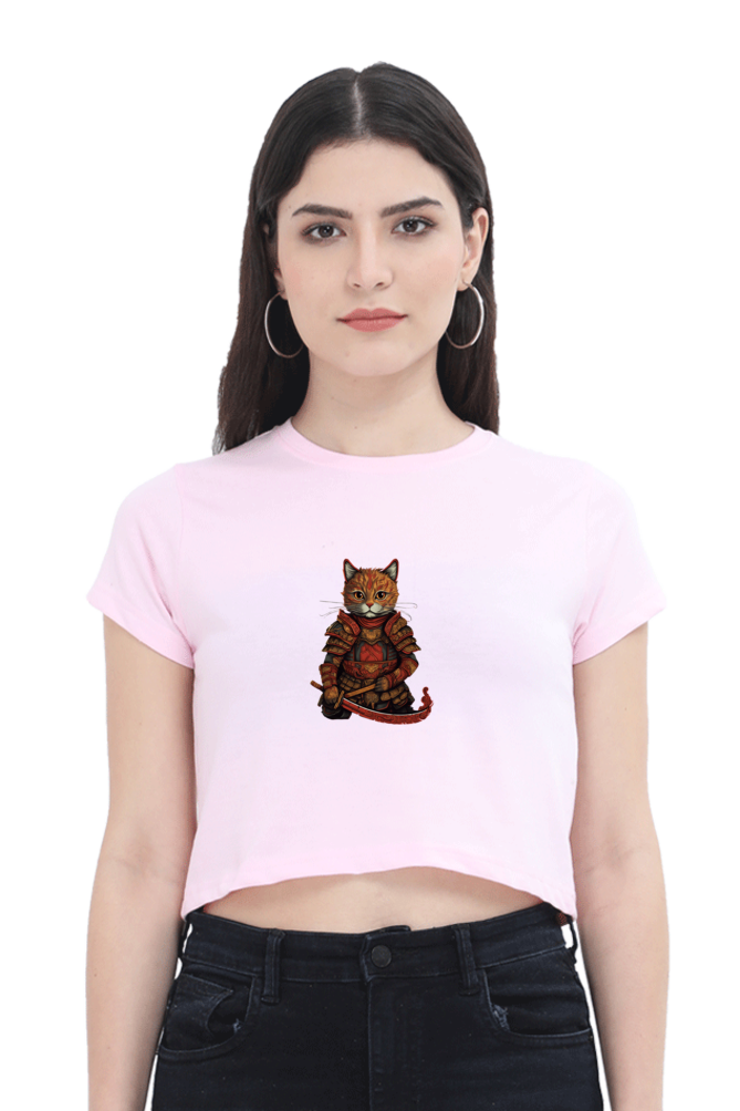 Domo Ari-kato Female Crop Top - Shirt Graphics