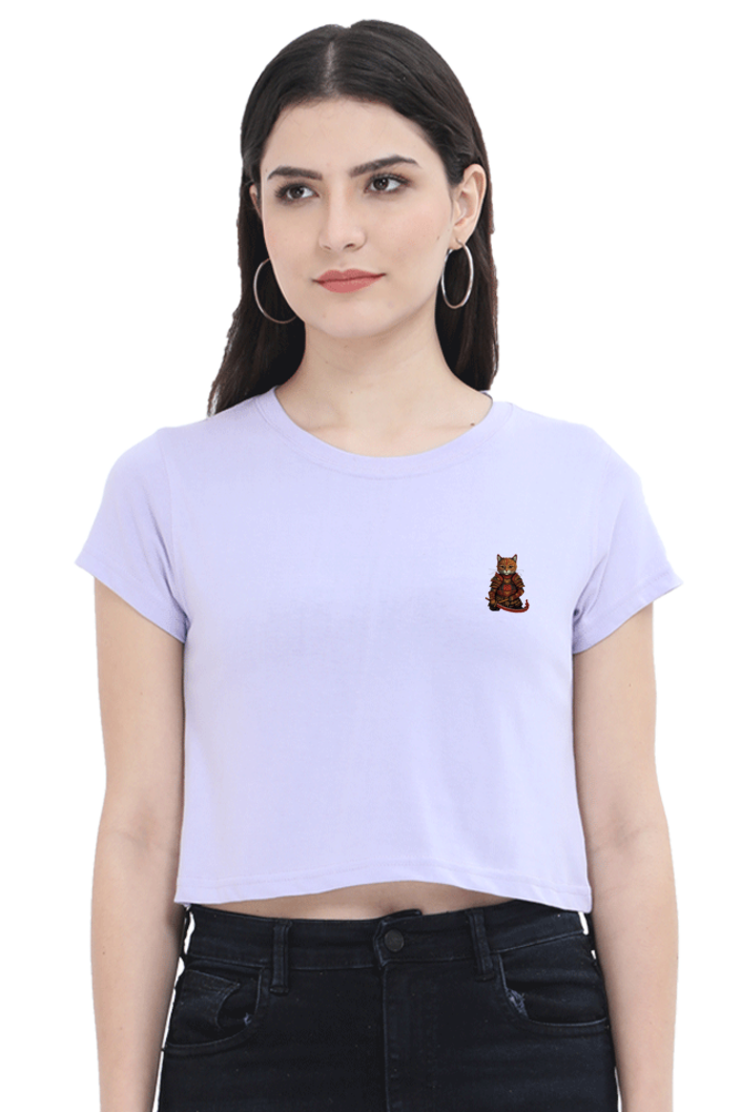 Domo Ari-kato Female Crop Top - Pocket Graphics