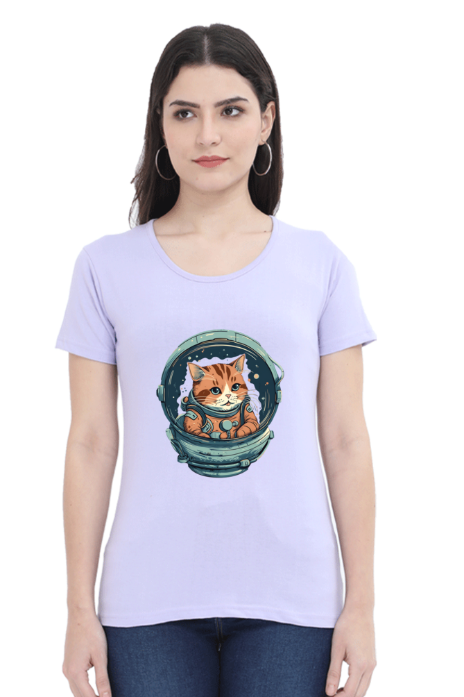 Apawllo Female Round Neck Half Sleeve Classic - Shirt Graphic