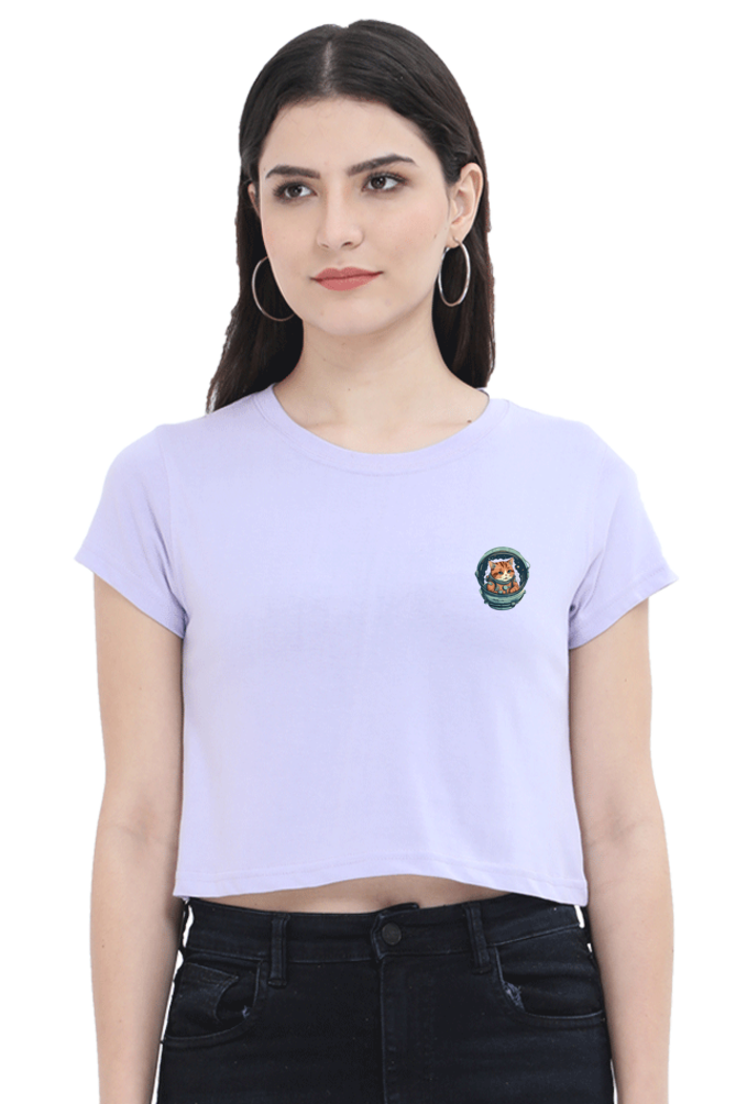 Apawllo Female Crop Top - Pocket Graphic