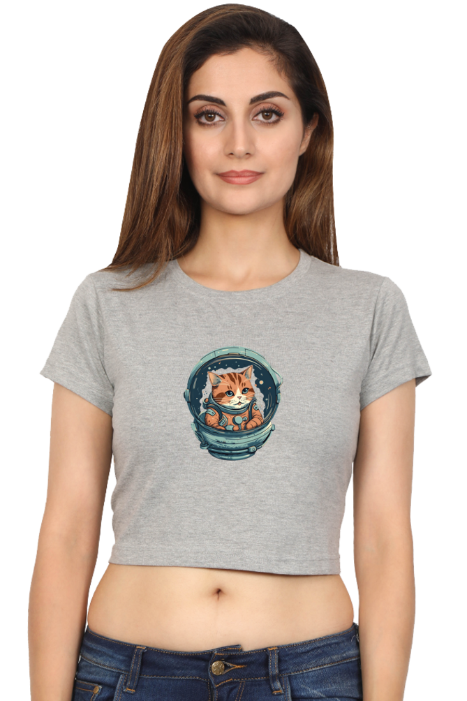 Apawllo Female Crop Top - Shirt Graphic