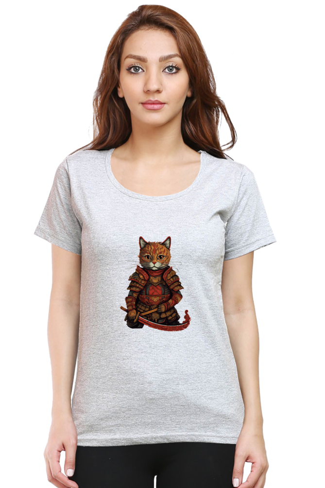 Domo Ari-kato Female Round Neck Half Sleeve Classic - Shirt Graphics