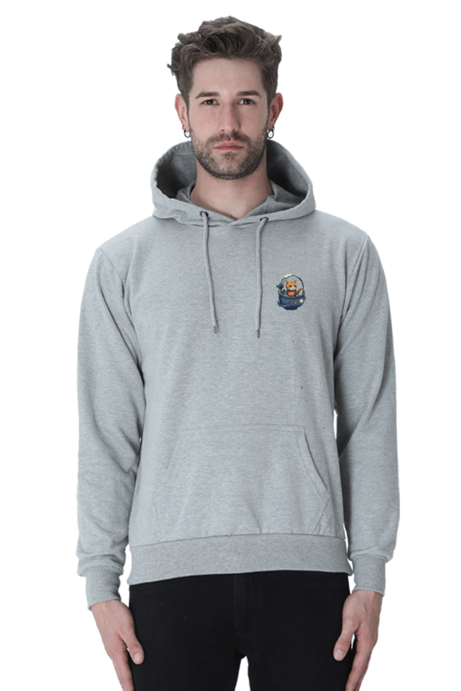 Issac Mew-Ton Unisex Hooded SweatShirt - Pocket Graphic