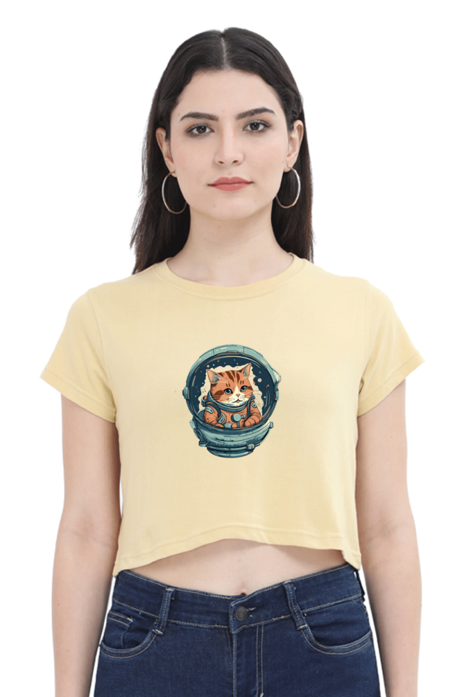 Apawllo Female Crop Top - Shirt Graphic