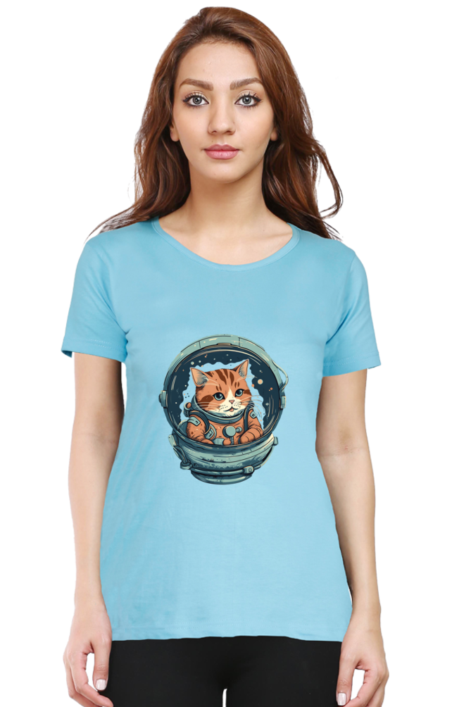 Apawllo Female Round Neck Half Sleeve Classic - Shirt Graphic